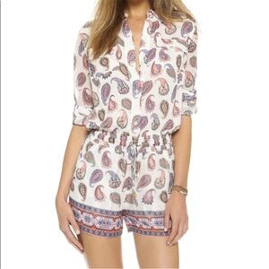 Tory Burch Print Romper